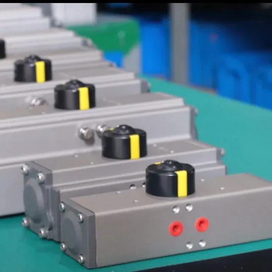 High Output Torque Air Valve Double Acting At190 Rotary Type Pneumatic Actuator